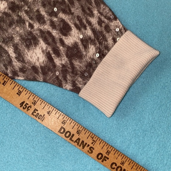 I.N.C International Concepts Leopard print sequenced v-neck pullover NEW size 3X - Picture 9 of 10